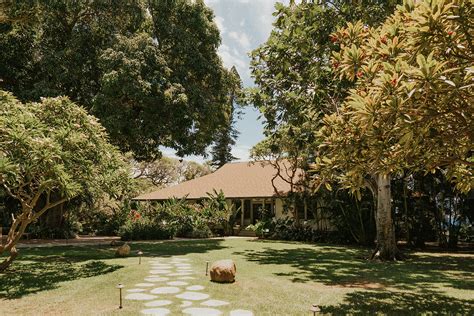 Picturesque Olowalu Plantation House Maui Love Weddings