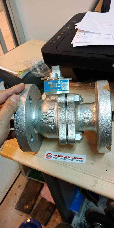 Jual BALL VALVE JIS 10K DN 40 KITZ CAST IRON Di Lapak SINARINDO