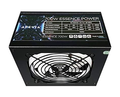 Apevia ATX ES700 RGB Essence 700W ATX Semi Modular Gaming Power Supply