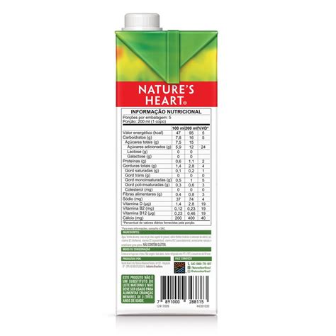 Natures Heart Coco E Arroz 1l Supermercado Savegnago