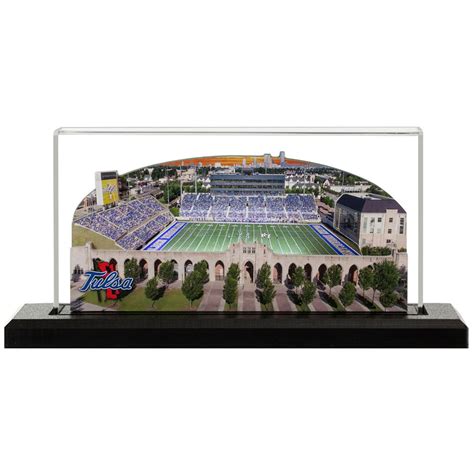 Tulsa Golden Hurricane 13'' Light Up Replica Stadium with Case | OK ...