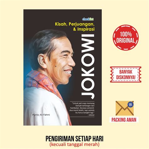 Jual Buku Motivasi Biografi Kisah Perjuangan Inspirasi Jokowi