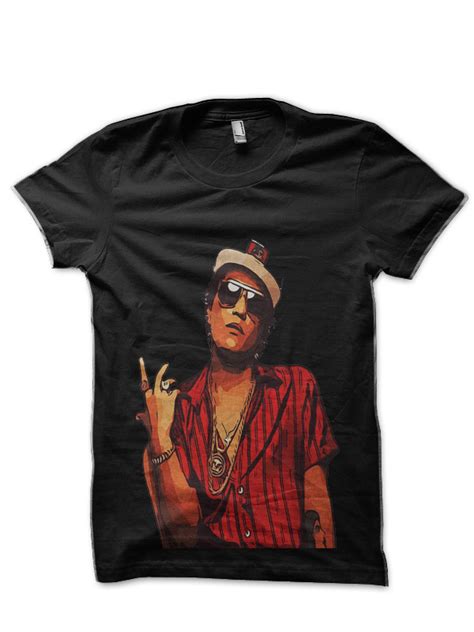 Bruno Mars Black T Shirt Swag Shirts