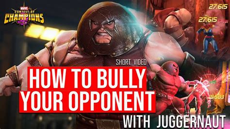 Buffed Juggernaut Playstyle Easy To Use Marvel Contest Of Champions Youtube