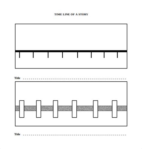 FREE 9+ Blank Timeline Templates in PDF | MS Word