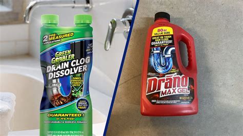 Green Gobbler Vs Drano Which Drain Cleaner Is Better Youtube