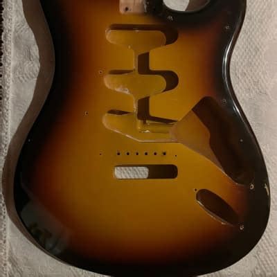 Mjt Stratocaster Body Tone Sunburst Nitro Better Looking Reverb