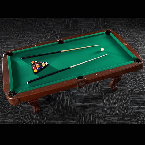 Barrington 90 Ball Claw Leg Billiard Pool Table Bonus Cue Rack N