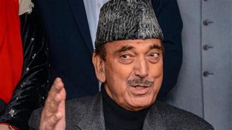 Former Jammu And Kashmir CM Ghulam Nabi Azad Drops Out Of Anantnag Poll