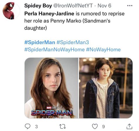 The Actress Who Played Penny Marko In Spiderman 3 Might Return For