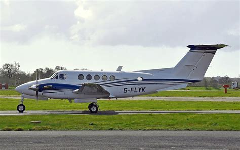 G FLYK Beechcraft 200 Super Kingair FlyWales Ltd Haver Flickr