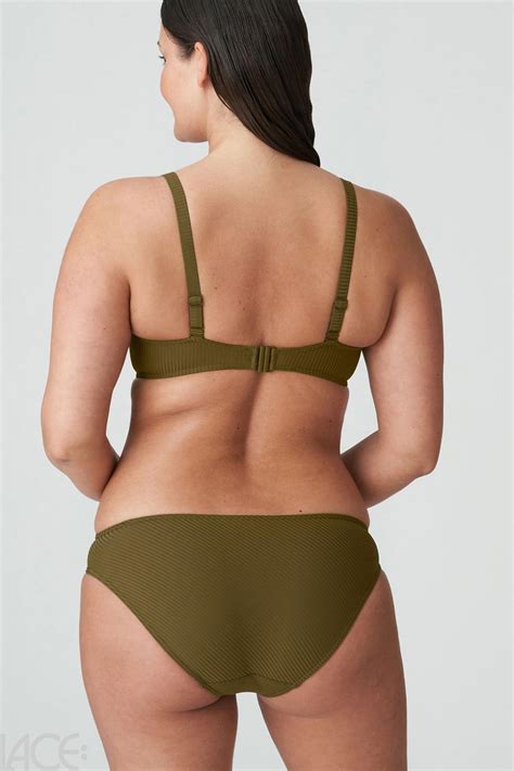 Lace Primadonna Swim Sahara Bikini Tai Trusse Olive Lace Dk