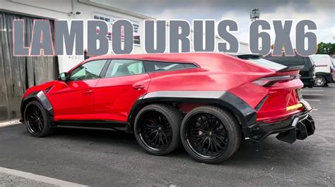 6×6 Lamborghini Urus Wants To Make Other SUVs Look Insecure | Carscoops