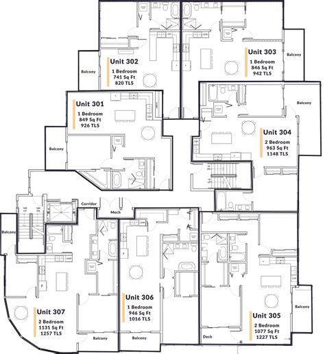 Floor Plans - Cento Condominiums | Central Saanich BC