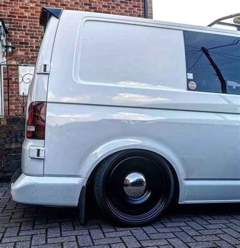 Detroit Steel Wheels Vw T With Baby Moon Caps Detroit Steel