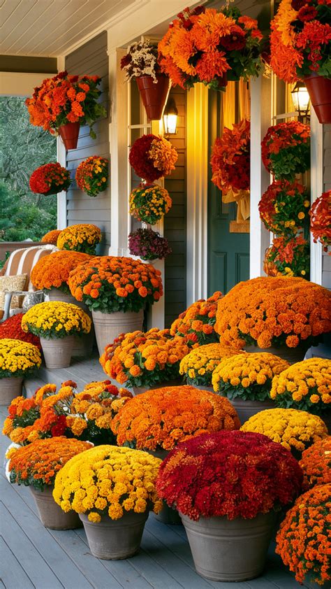 Transform Your Entrance 15 Captivating Fall Front Porch Decor Ideas