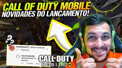 Call Of Duty Mobile Novas InformaÇÕes Sobre A Data De LanÇamento