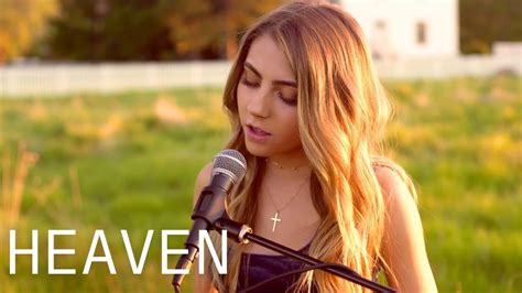 Heaven By Bryan Adams Acoustic Cover By Jada Facer Dave Winkler