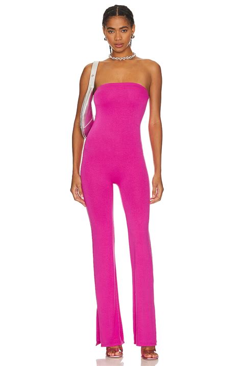 Afrm X Revolve Essential Hatty Jumpsuit In Knock Out Pink Revolve