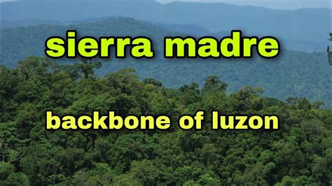 Backbone Of Luzonsierra Madre Longest Mountain Of Philippinespaano Ba