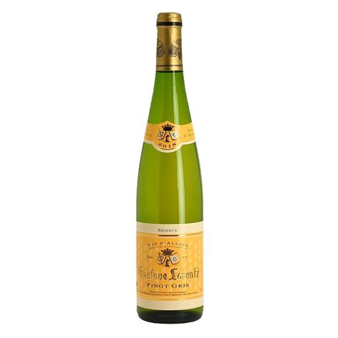 Pinot Gris Alsace White Wine Heitz Dry And Fruitty