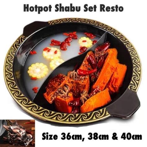 Jual Panci Hotpot Shabu Shabu Ala Restoran Hot Pot Set Panci Shabu Shabu Jakarta Selatan