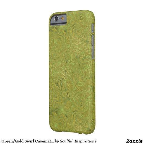 Greengold Swirl Casemate Iphone 6 Case Iphone 6 Case Green And Gold