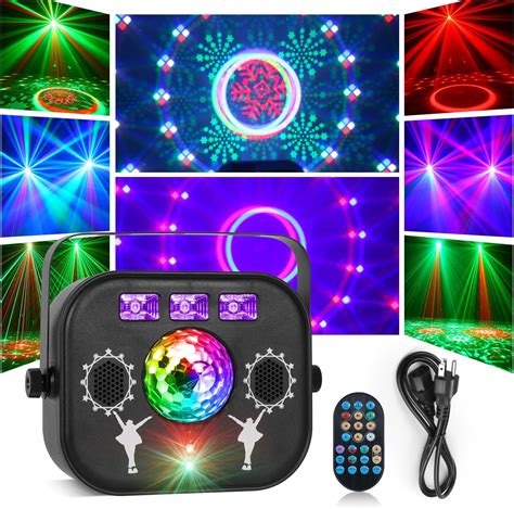 Amazon Dj Disco Light In Dj Strobe Lights With Musicspeaker