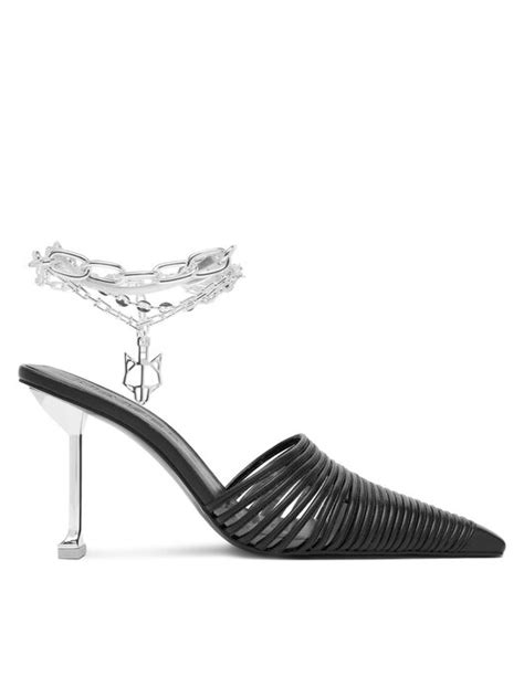 Klapki Naked Wolfe Chromed Czarny Eobuwie Pl