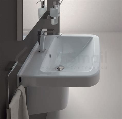 Раковина с полупьедесталом Creavit Lara LR060 купить в Москве с ...
