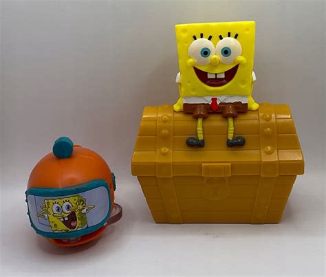 Figurki SpongeBob Kanciastoporty McDonalds 2012 11789451189