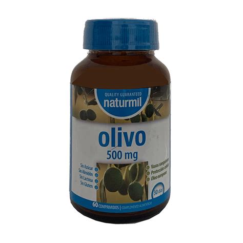 OLIVO 500MG NATURMIL 60 COMPRIMIDOS Herbolario Natur Go