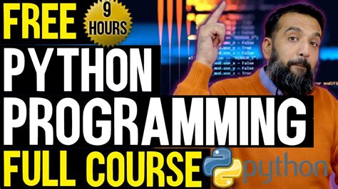 FREE Python Programming Full Course Python Tutorial For Beginners