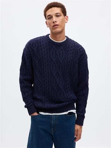 Cable Knit Sweater Gap