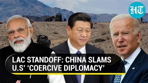 Amid Lac Standoff China Says Will Work Closely With India Slams Biden Govt Hindustan Times