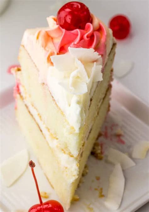 Malibu Sunset Layer Cake A Boozy Tropical Layer Cake Recipe Boozy