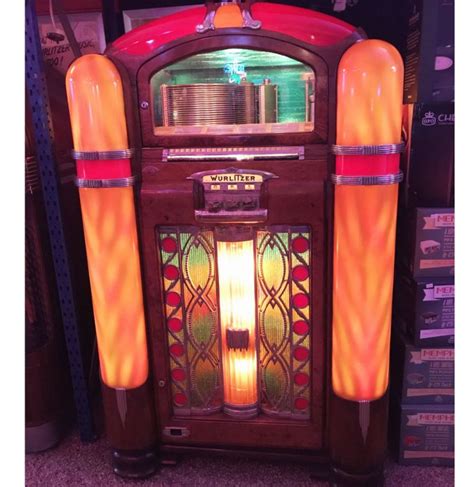 Wurlitzer 800 Jukebox 1940 Gerestaureerd Fiftiesstorenl