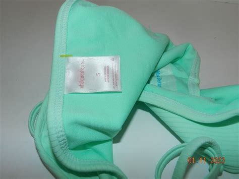 Xhilaration S Small Aqua Green Bikini String Bottoms Womens Ebay