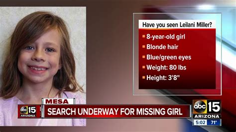 Search Continues For Missing 8 Year Old In Mesa Youtube