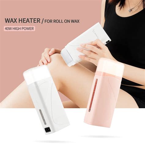 Foreverlily Portable Wax Roller Machine Electric Wax Warmer Depilatory