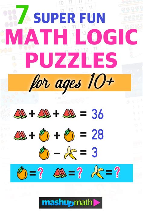 Math Logic Games