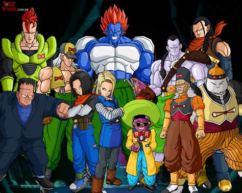 Dbz Dbgt Es Dragon Ball - Dragon Ball Z All Androids - 1280x1024 - Download HD Wallpaper ...