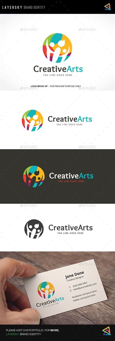 Creative Arts Logo | Art logo, Human logo, Creative art