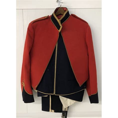 RED MILITARY DRESS UNIFORM