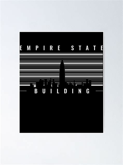 "Empire State Building" Poster for Sale by JeraLines | Redbubble