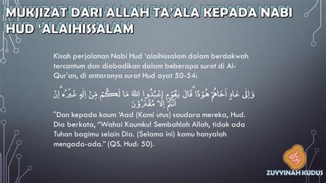 Mukjizat Dari Allah Taala Kepada Nabi Hud Alaihissalam Hari Ke