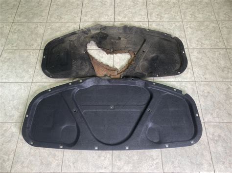 Шумоизоляция капота (замена) — Volkswagen Passat B5, 1,8 л, 2001 года ...