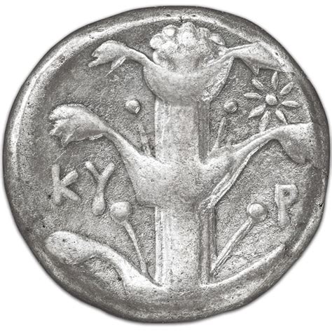 The Ancient Greek Silver Cyrene Coin