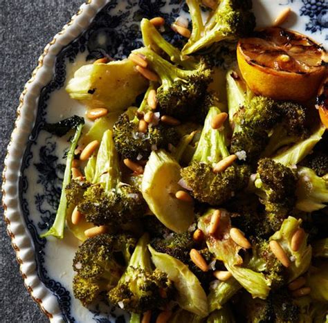 Roasted Broccoli With Lemon And Pine Nuts Siberian Pine Nut Oil