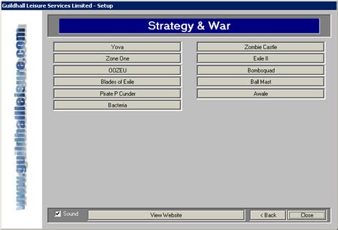 Screenshot of War & Strategy Games For Windows (Windows, 2001) - MobyGames